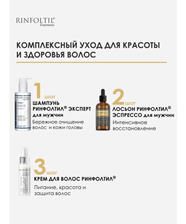 Rinfoltil Espresso Slon with caffeine for men 100 ml - Buy Online on GoSupps.com