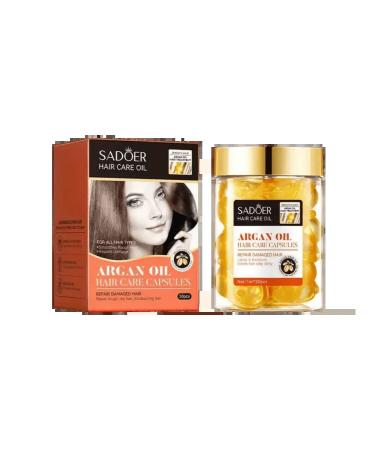 Beauty&Vika4 Argan oil for hair in capsules - Buy Online on GoSupps.com