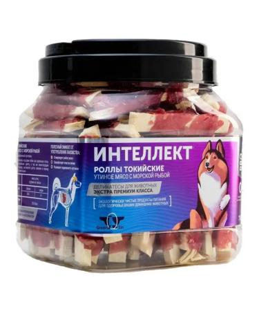 Green QZin Treat for dogs intelligence duck meat surimi - Buy Online on GoSupps.com