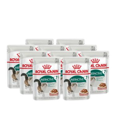 ROYAL CANIN Wet feed Instinective 7+ for cats in sauce 85 g 10 pcs - Buy Online on GoSupps.com