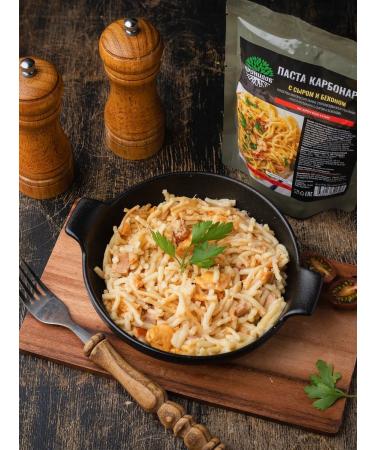 Kronidov Carbonara paste with cheese and bacon 300 g - 3 pcs - Buy Online on GoSupps.com