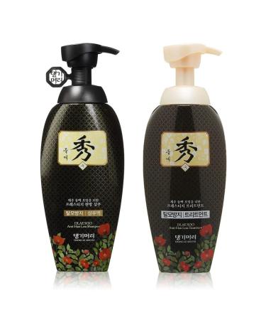 Daeng Gi Meo Ri Shampoo and air conditioning against falling out with camellia oil
