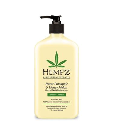 HEMPZ Body milk with the aroma of pineapple and honey melon - Buy Online on GoSupps.com