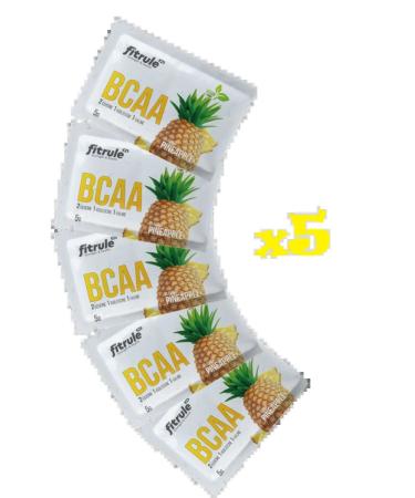 Fitrule Nutrition Set of probes 5pcs Fitrule BCAA 2 1 1 with a taste of pineapple