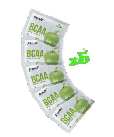 Fitrule Nutrition Set of probes 5pcs Fitrule BCAA 2 1 1 with an apple taste