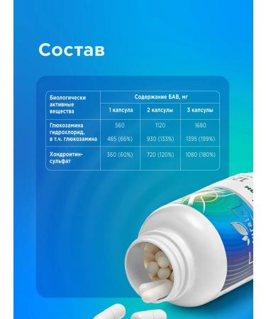 Naturalis Glucosamine chondroitin for joints No. 120 - Buy Online on GoSupps.com