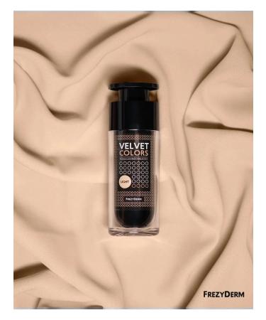 FrezyDerm Velvet Colors Light Tonal Facial Cream Light shade - Buy Online on GoSupps.com