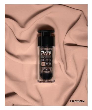 FrezyDerm Velvet Colors Light Tonal Facial Cream Medium shade - Buy Online on GoSupps.com