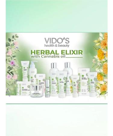 VIDO'S health&beauty Anti -aging serum for a face with hemp oil - Buy Online on GoSupps.com