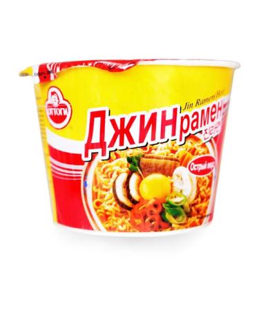 Ottogi Lapsha Jin Ramen Acute Jin Ramen Hot 110 g 5 pcs - Buy Online on GoSupps.com