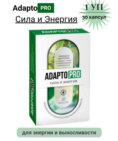 Adaptopro Remedy for fatigue and stress 30 pcs 1UP