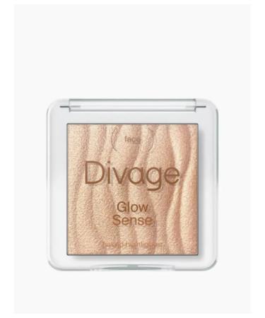DIVAGE Highlighter for the face baked Glow Sense tone 03
