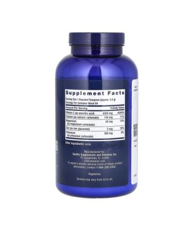 Life extension Vitamin C Buffhed Vitamin C Powder 454 grams - Buy Online on GoSupps.com