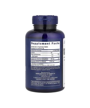 Life extension D-Ribosa D-Ribose 100 tablets - Buy Online on GoSupps.com