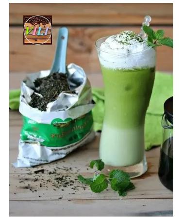 ChaTraMue Brand Emerald milk Thai 1 pack. 200g - Buy Online on GoSupps.com