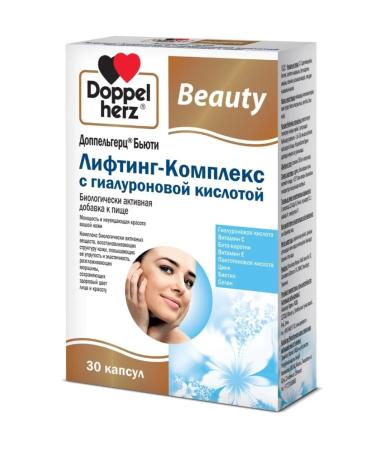 Doppelherz Doppelgerz beauty lifting with hyaluronic acid 30 pcs