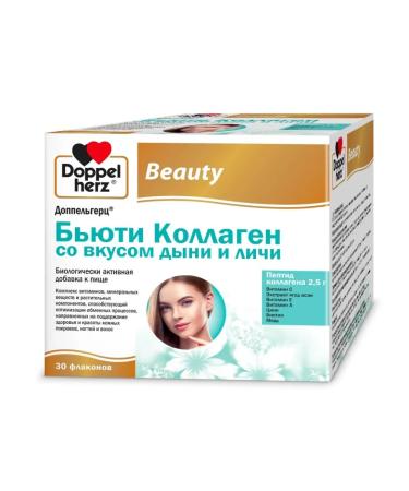 Doppelherz Doppelgerz Beauty Collagen with the taste of melons and larch 25 ml 30 pcs
