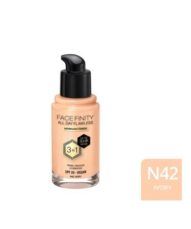 MAX FACTOR Tonal base Facefinity All Day Flawless N42 - Buy Online on GoSupps.com