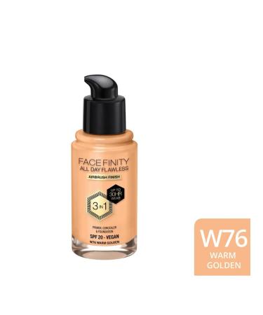 MAX FACTOR Tonal base Facefinity All Day Flawless W76 - Buy Online on GoSupps.com
