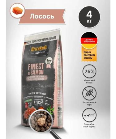 Dog food dry Belcando salmon 4 kg