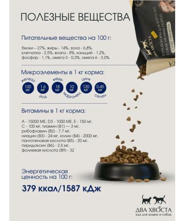 Two tails Dry food for dogs of small breeds of lambs 1.5 kg - Buy Online on GoSupps.com