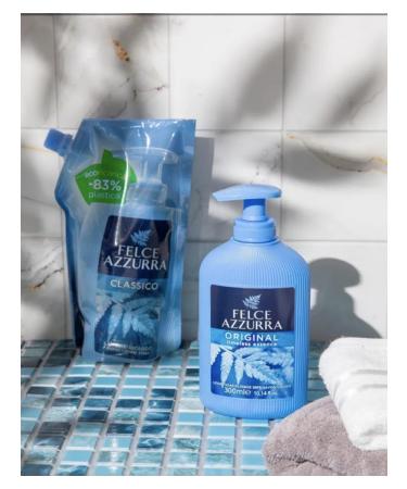 FELCE AZZURRA Liquid soap for hand Original Felze Azurra 300 ml - Buy Online on GoSupps.com
