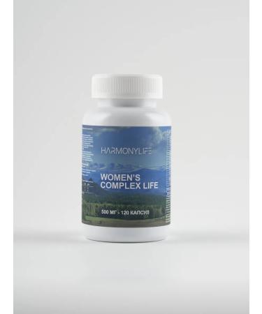 HarmonyLife A complex of vitamins for women multivitamins 120 capsules - Buy Online on GoSupps.com