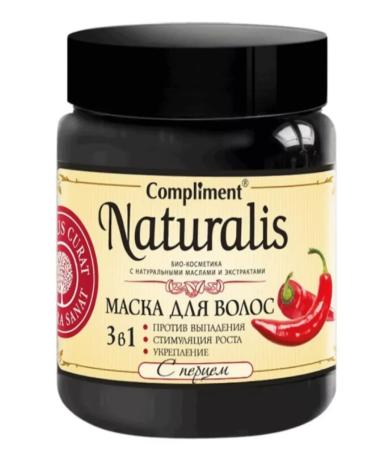 Compliment Hair mask Naturalis with pepper 3B1 500 ml