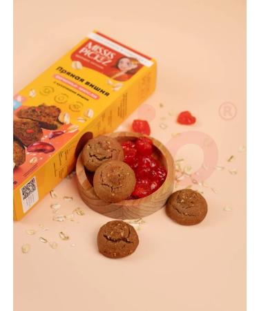 Mrs Pickez Sugar cookies spicy cherry 100 g 14 pcs - Buy Online on GoSupps.com