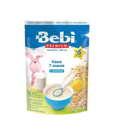Bebi Premium Milk porridge 7 cereals 1000 grams - Buy Online on GoSupps.com