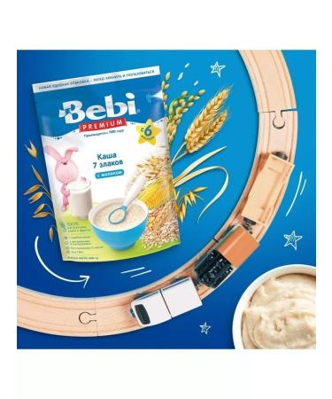 Bebi Premium Milk porridge 7 cereals 1000 grams - Buy Online on GoSupps.com