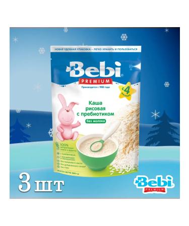 Bebi Premium Silent rice rice with prebiotics 200 grams - Buy Online on GoSupps.com