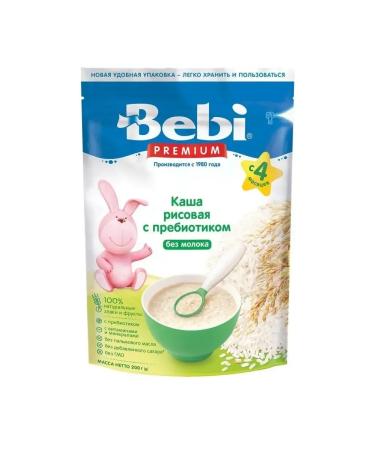 Bebi Premium Silent rice rice with prebiotics 200 grams - Buy Online on GoSupps.com