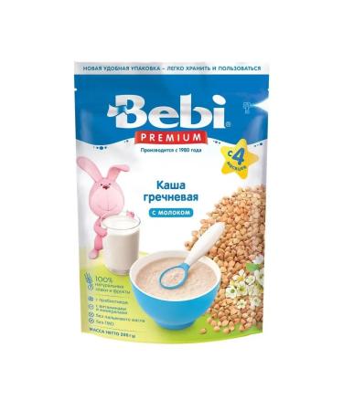 Bebi Premium Buckwheat porridge with milk 600 grams - Buy Online on GoSupps.com