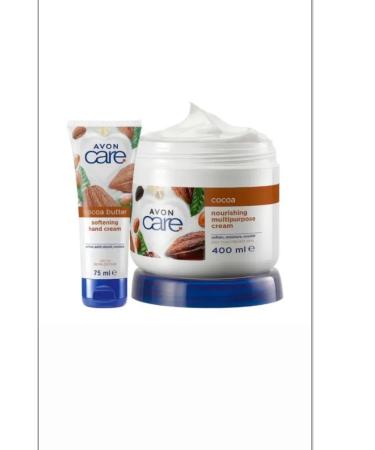AVON A set of creams with cocoa oil 400ml and 75ml