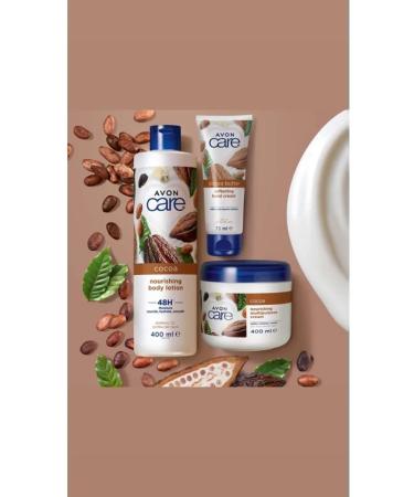 AVON A set of creams with cocoa oil 400ml and 75ml - Buy Online on GoSupps.com