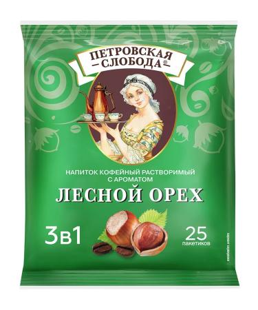 Petrovskaya Sloboda Coffee 3 in 1 hazelnut 25 bags - Buy Online on GoSupps.com