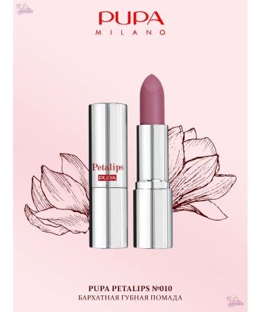 Pupa Petalips velvet lipstick No. 010