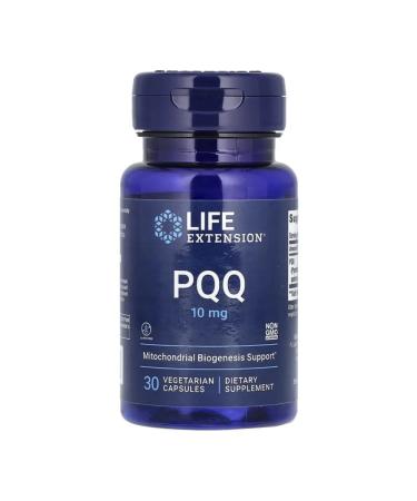 Life extension Pyrrolokhinolinhinone 10 mg PQq 30 capsules - Buy Online on GoSupps.com