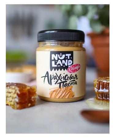 Nut Land Cream arachical paste without sugar 240 grams - Buy Online on GoSupps.com