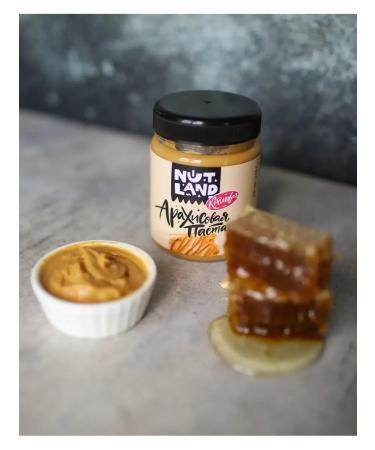 Nut Land Cream arachical paste without sugar 240 grams - Buy Online on GoSupps.com