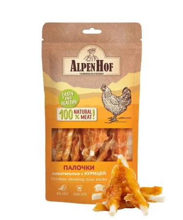 A treat for dogs of a wand with a chicken alpenhof 50g - Buy Online on GoSupps.com