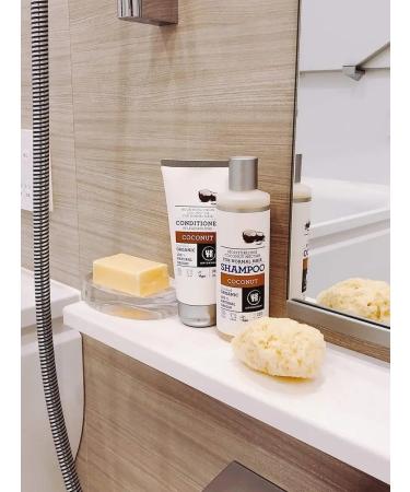 Urtekram Organic shampoo for normal hair coconut 250 ml - Buy Online on GoSupps.com