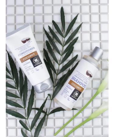 Urtekram Organic shampoo for normal hair coconut 250 ml - Buy Online on GoSupps.com