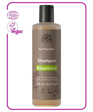 Urtekram Organic shampoo for thin hair rosemary 250 ml
