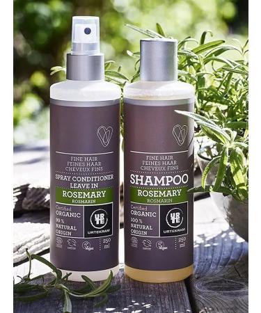 Urtekram Organic shampoo for thin hair rosemary 250 ml - Buy Online on GoSupps.com