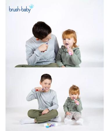 BrushBaby Children's toothpaste SPEARMINT Mint 3+ years 50 ml - Buy Online on GoSupps.com