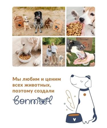 Bonmeel Dry vegan feed for dogs premium large granules 8kg - Buy Online on GoSupps.com
