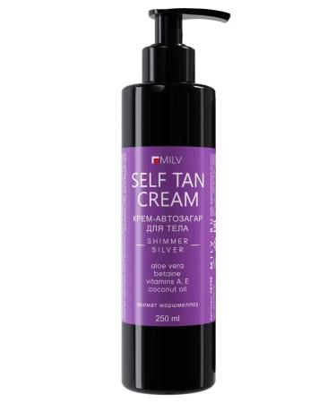 MILV Auto tanning for the body and face with the shimmer "Marshmallow" - Buy Online on GoSupps.com