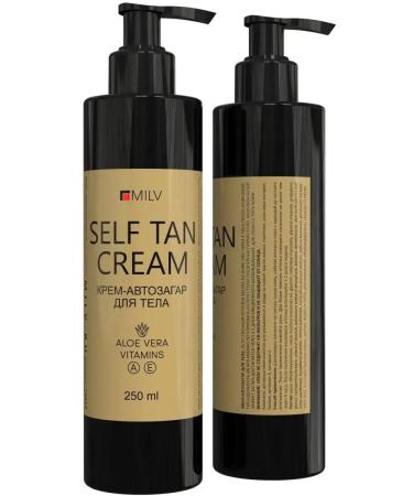 MILV Auto -tanning cream for body 250 ml - Buy Online on GoSupps.com